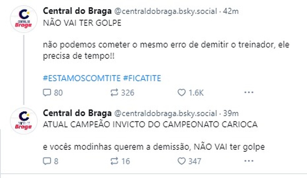 Eliminação do Flamengo rende zoações nas redes sociais — Foto: Reprodução