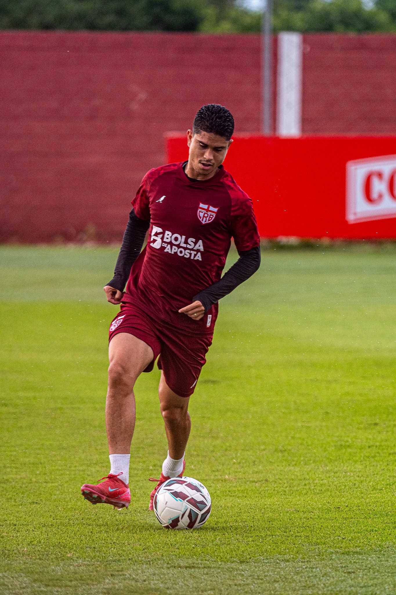 Escalação do CRB: Kevin treina, e Matias deve fazer apenas uma mudança contra o São Bernardo