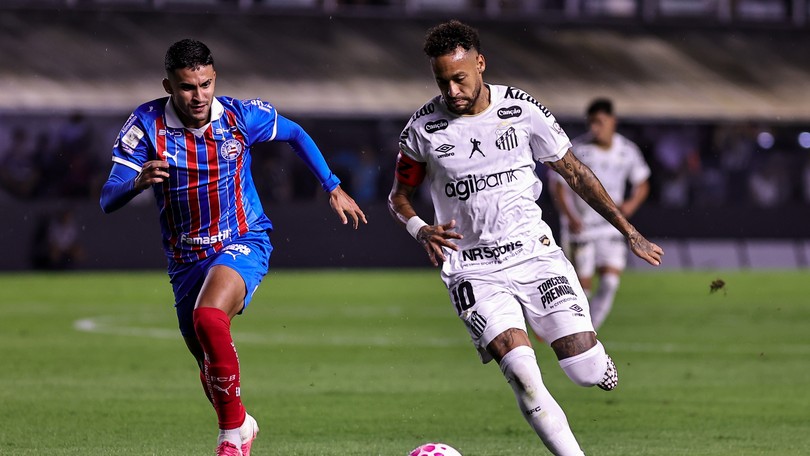 Santos x Bahia: veja o que Neymar teria dito a Rodrigo Nestor em discussão