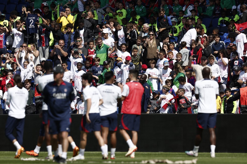 PSG treino aberto — Foto: Reuters