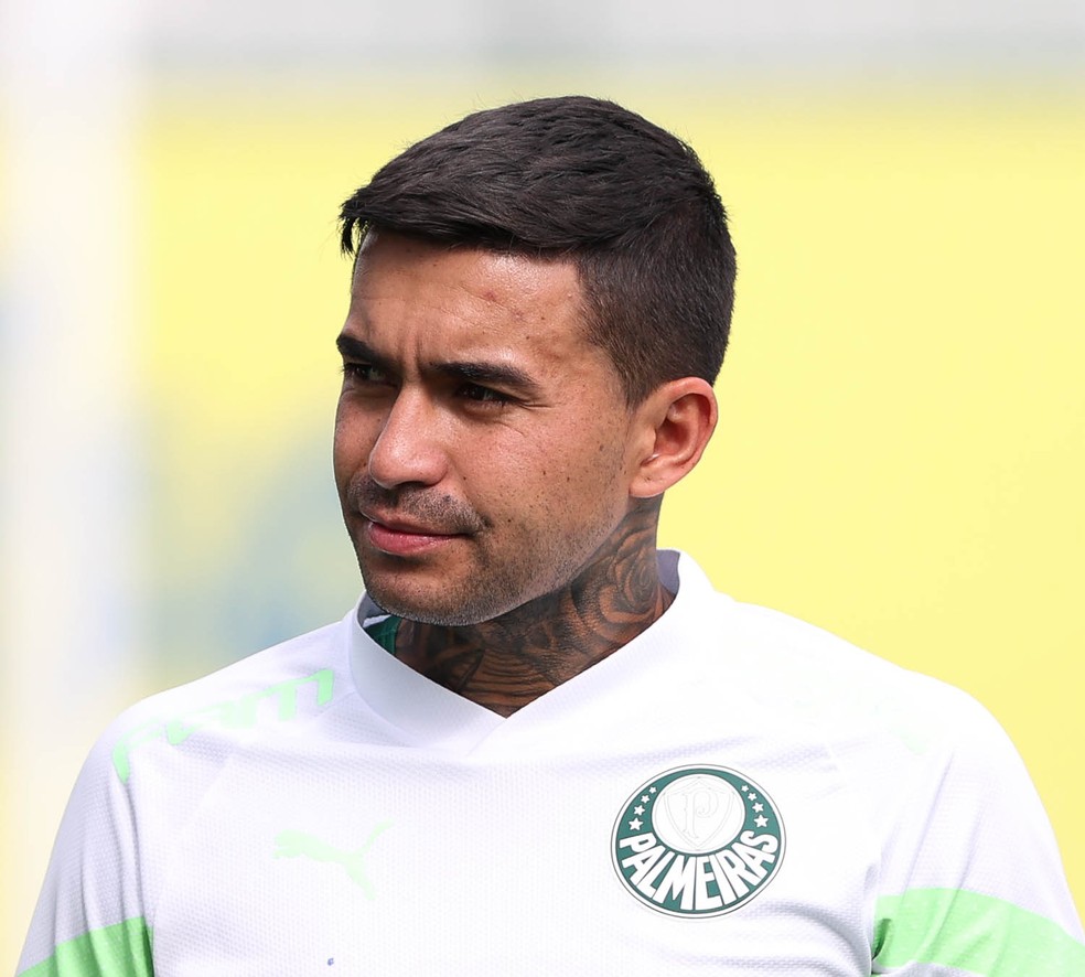 Dudu, atacante do Palmeiras — Foto: Cesar Greco/Palmeiras