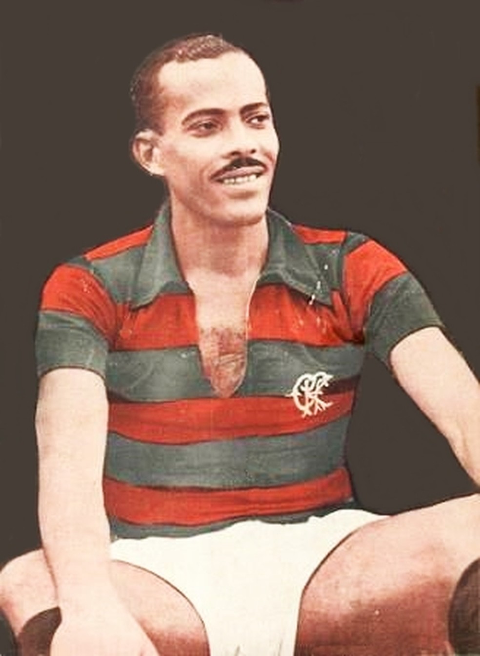 Ex-atacante do Flamengo, Jarbas é o jogador com mais Fla-Flus na história — Foto: Arquivo