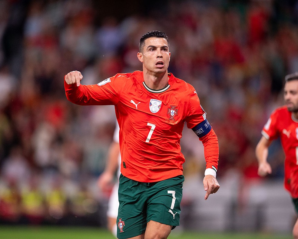 Cristiano Ronaldo é a pessoa mais seguida do mundo — Foto: Getty Images
