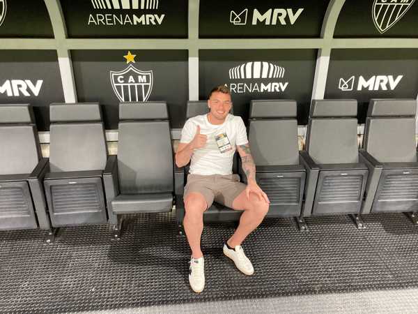 Cruzeiro anuncia Gabriel Grando como espectador do clássico com Atlético-MG na Arena MRV.