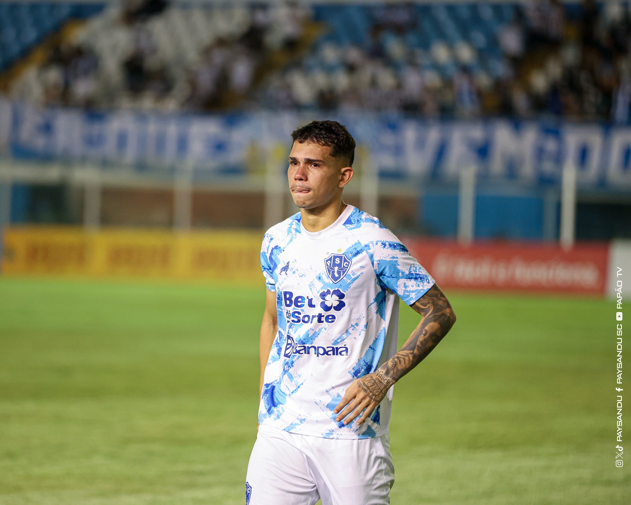 Maior venda do Paysandu, Pedro Henrique se despede antes de apresentação no Flamengo