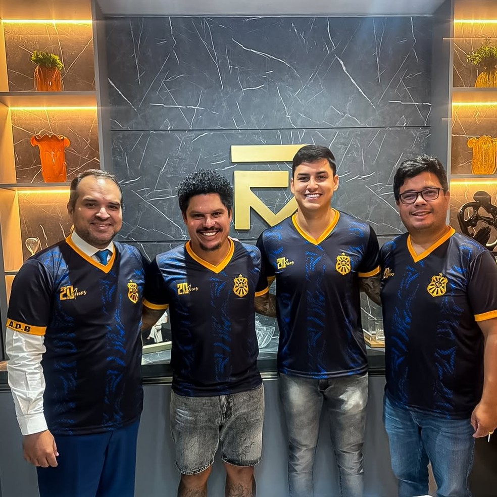 Márcio Azevedo vai atuar em campo e na diretoria da Desportiva Guarabira — Foto: Divulgação/Desportiva Guarabira