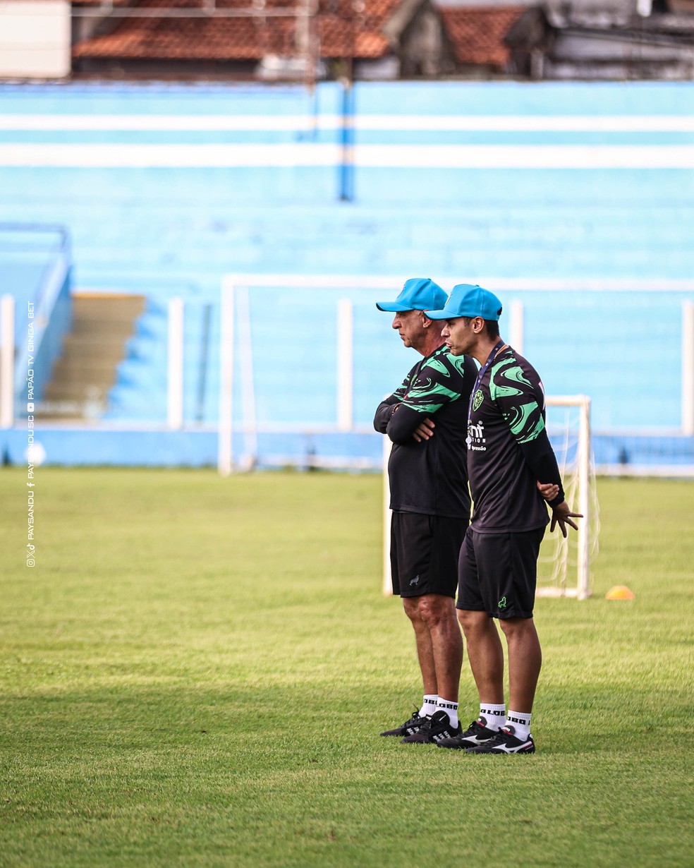Ignácio Neto, novo técnico interino do Paysandu.