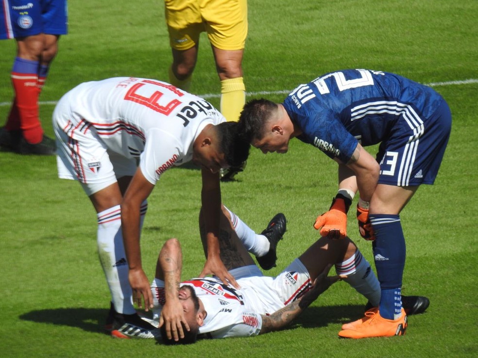 Liziero desfalca São Paulo por até dois meses e só volta a jogar depois da  Copa América | são paulo | ge