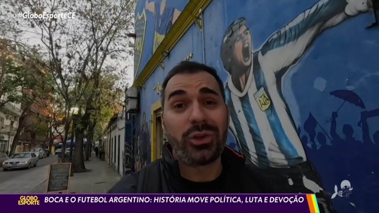 Como chega o Boca Juniors para o duelo contra o Fortaleza - Programa: Globo Esporte CE 