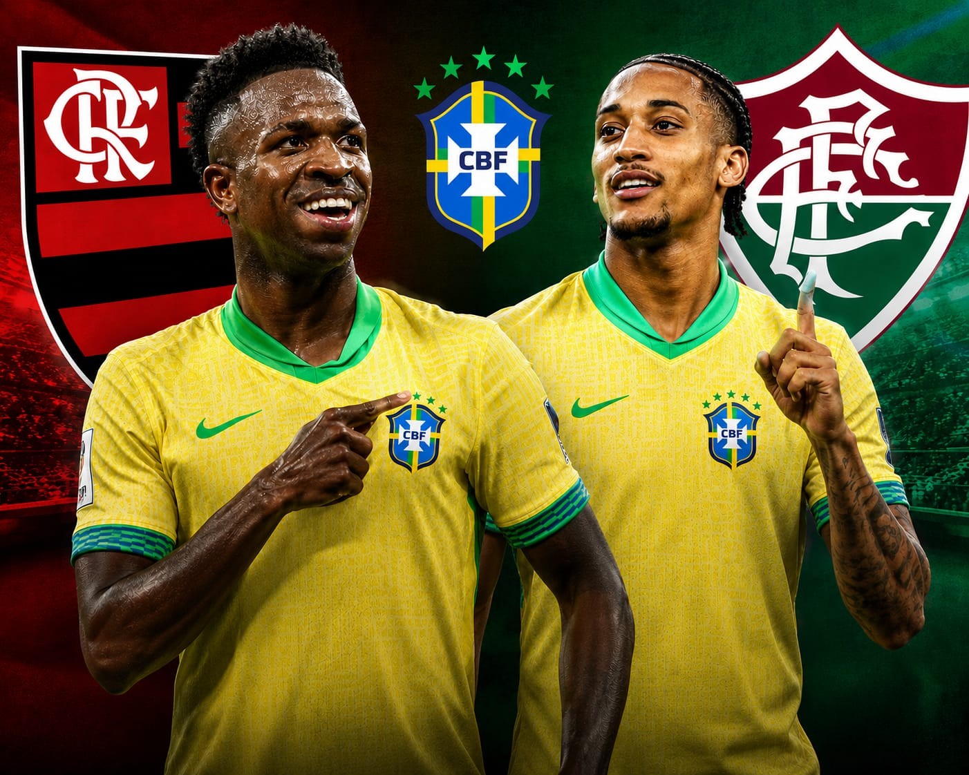 Fluminense e Flamengo são os clubes que mais revelaram jogadores pré-convocados pela Seleção para a Copa