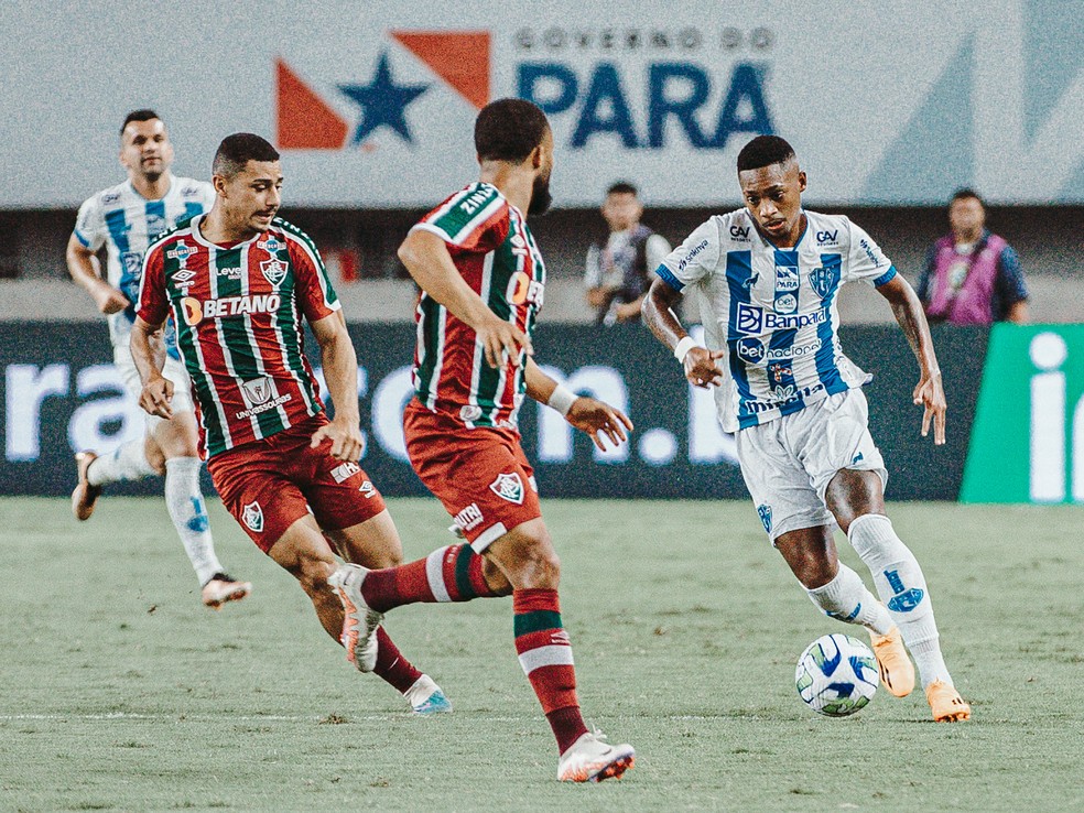 Paysandu x Fluminense, pela Copa do Brasil, em Belém — Foto: John Wesley/Paysandu
