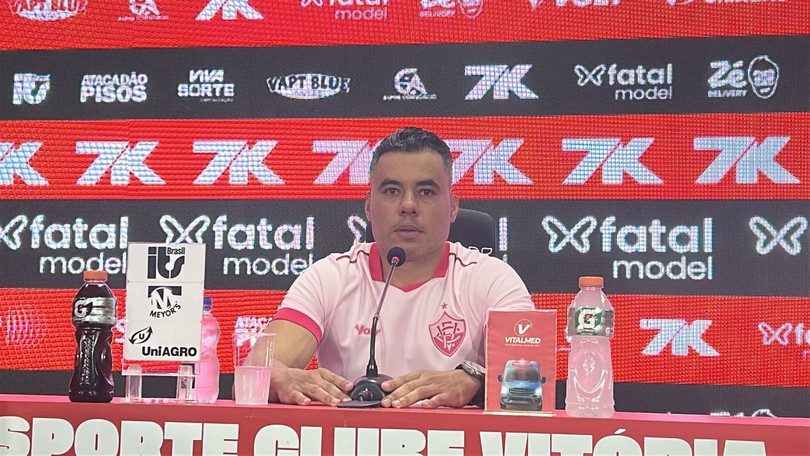 Jair Ventura vê Vitória dominante contra o Athletico: "Criamos para vencer, mas não vencemos"