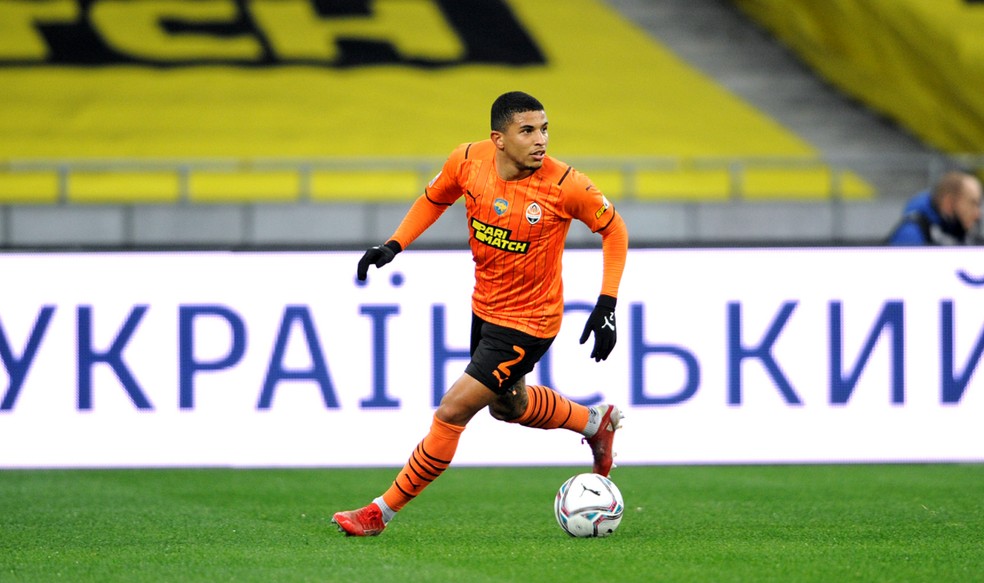 Dod deu duas assistncias na goleada do Shakhtar sobre o Desna  Foto: Divulgao / Shakhtar