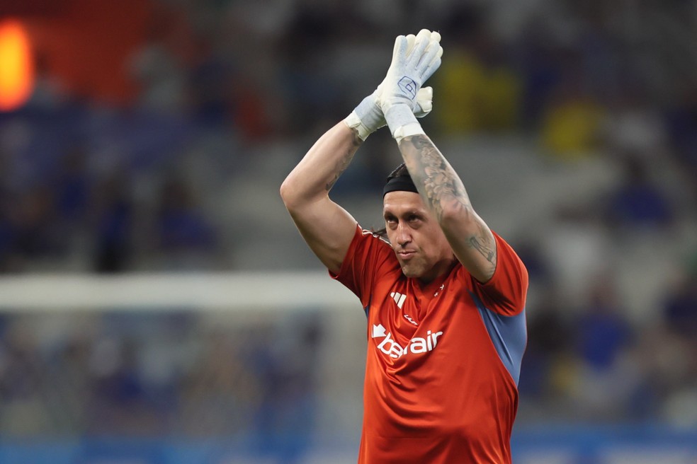 Cássio, goleiro do Cruzeiro — Foto: Gilson Lobo/AGIF