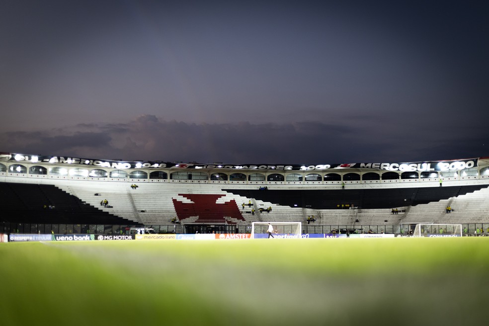 Vista geral de S&atilde;o Janu&aacute;rio, est&aacute;dio do Vasco. &mdash; Foto: Matheus Lima/Vasco