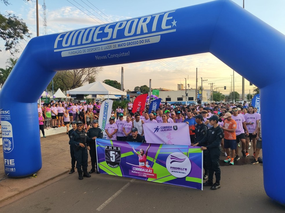Corrida organizada por Naira  Foto: Divulgação