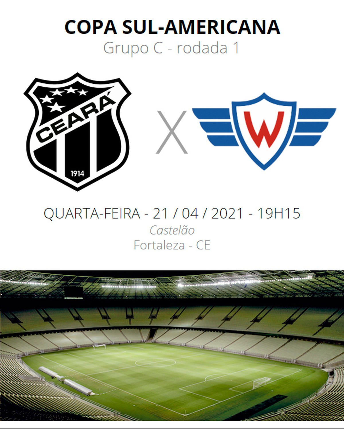 Jorge Wilstermann, Arsenal e mais: conheça os adversários do Ceará na Copa  Sul-Americana - Jogada - Diário do Nordeste