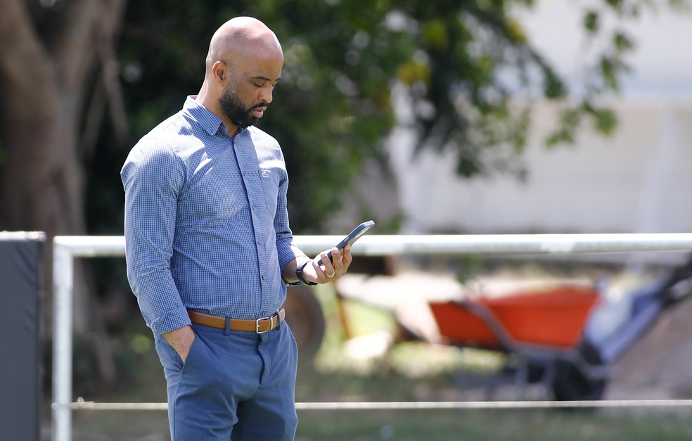 Fabinho Soldado, executivo de futebol do Corinthians, liderou negociações por reforços  — Foto: Rodrigo Coca/Agência Corinthians