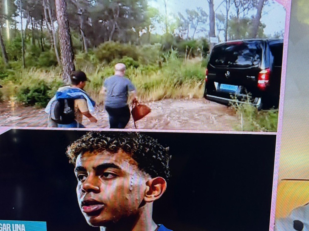 Yamal contratou pessoas com nanismo para festa de aniversário de 18 anos — Foto: Reprodução