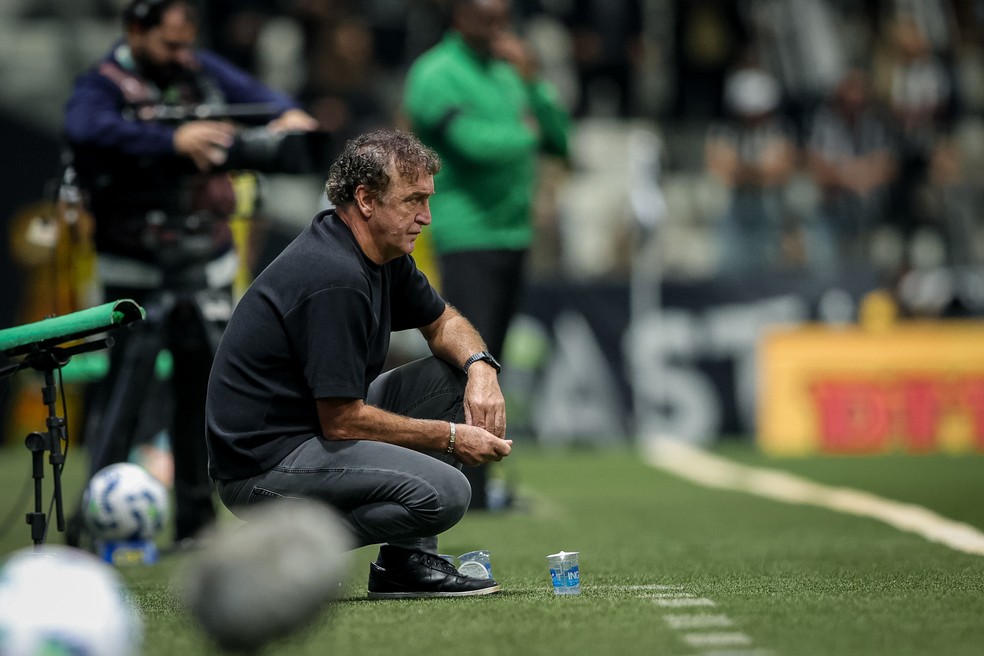 Atlético x Maringá; Cuca; Copa do Brasil — Foto: Pedro Souza/Atlético