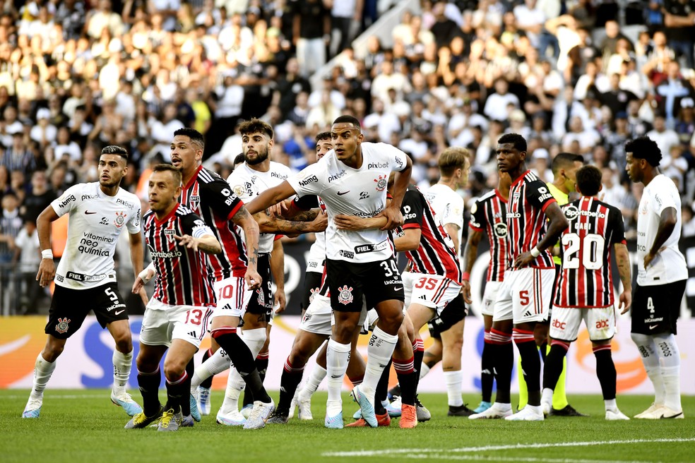 Corinthians x S&atilde;o Paulo, times do Sudeste do Brasil &mdash; Foto: Marcos Ribolli