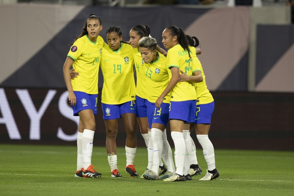 Alemanha 1 x 2 Brasil Amistosos da Seleção Feminina: melhores, jogo futebol  feminino hoje 