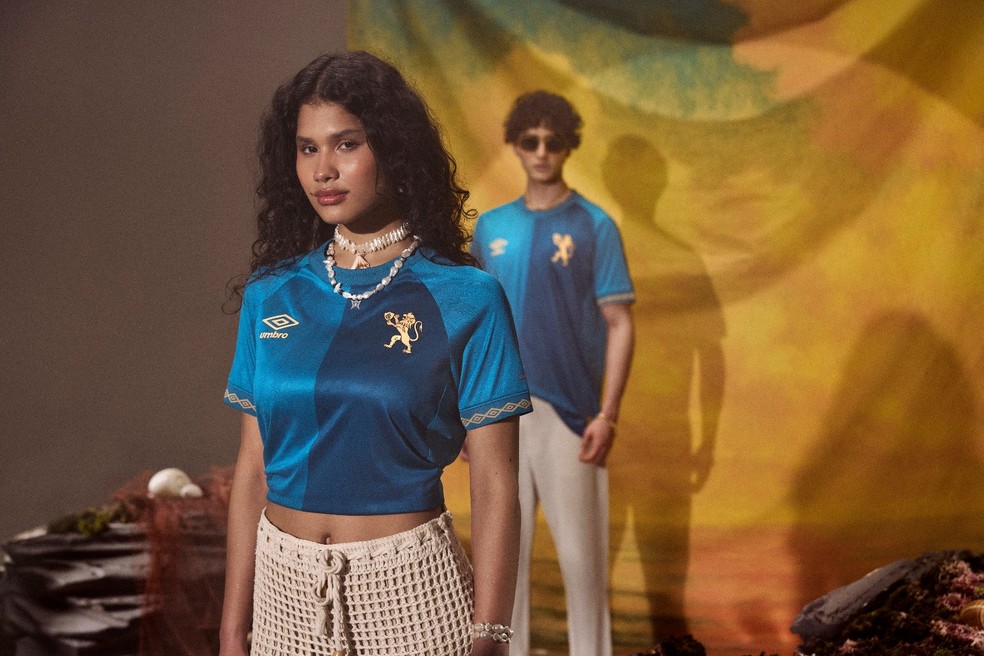 Novo uniforme azul do Sport 