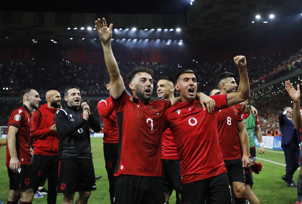 Convocados da Albânia com líder de baixa, UEFA EURO