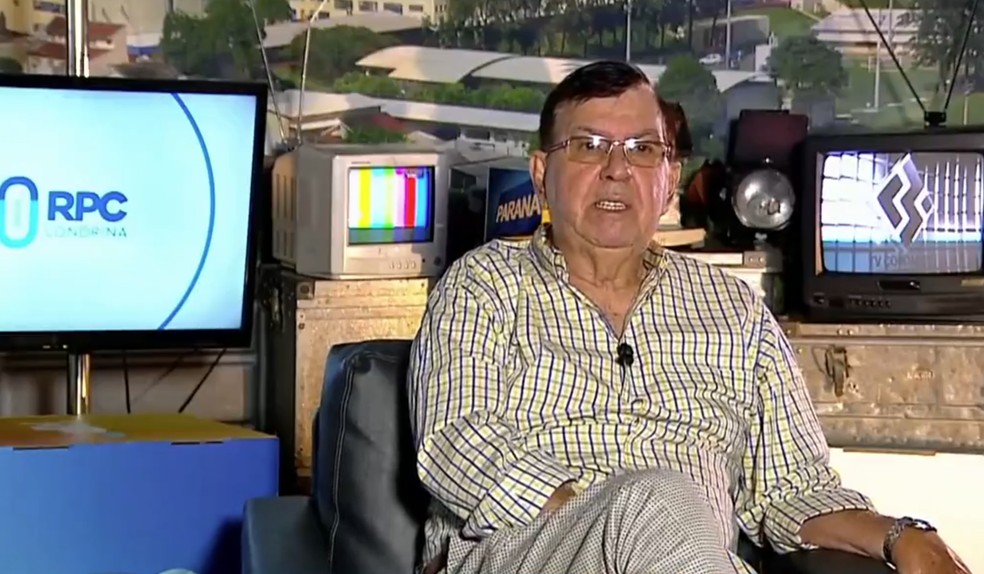 Rubens Fernando Cabral, em entrevista à RPC Londrina — Foto: Reprodução/RPC