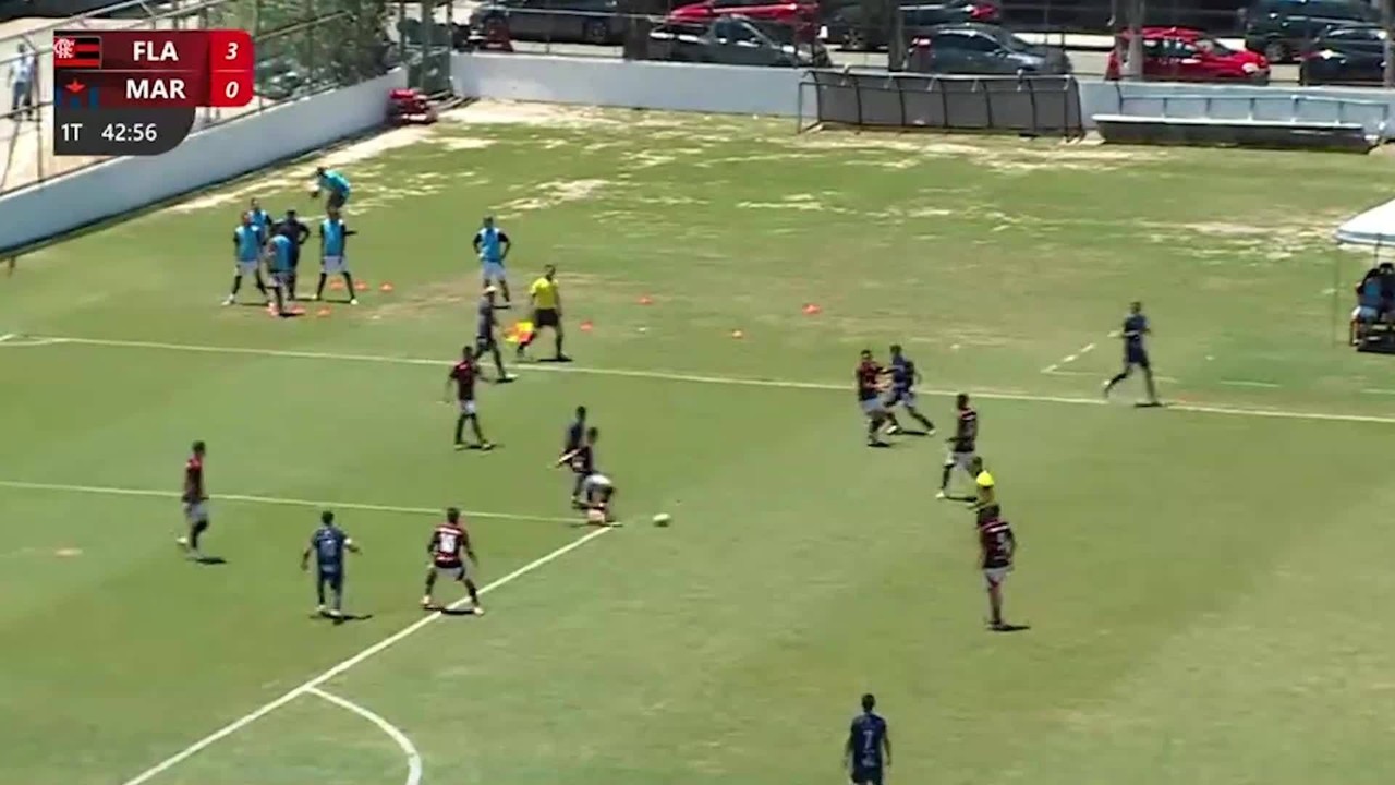 Base em Jogo: João Camargo marca hat-trick e garante Fla na semi do Carioca Sub-20