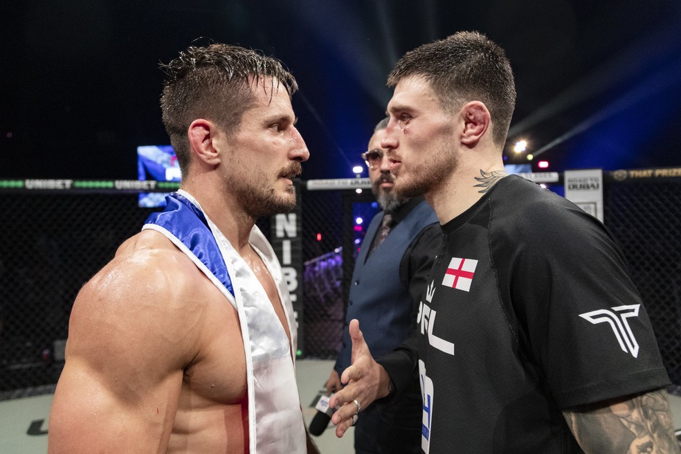 Jakub Kaszuba e Connor Hughes fazem final dos leves — Foto: Divulgação
