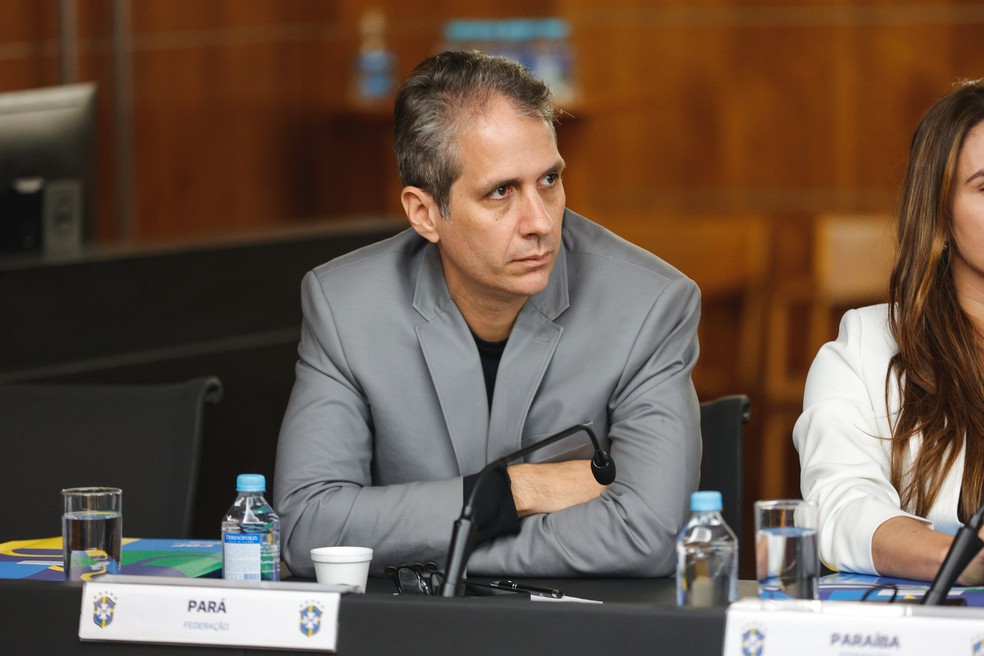 Ricardo Gluck Paul, presidente da Federação Paraense de Futebol — Foto: Rodrigo Ferreira/CBF