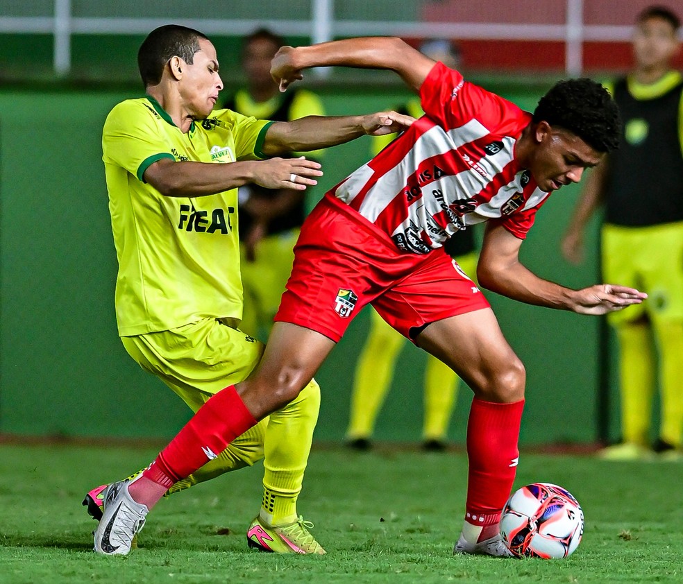 Santa Cruz-AC vence Galvez no jogo de ida das semifinais do Campeonato Acreano Sub-20 — Foto: Sueli Rodrigues/Arquivo Pessoal