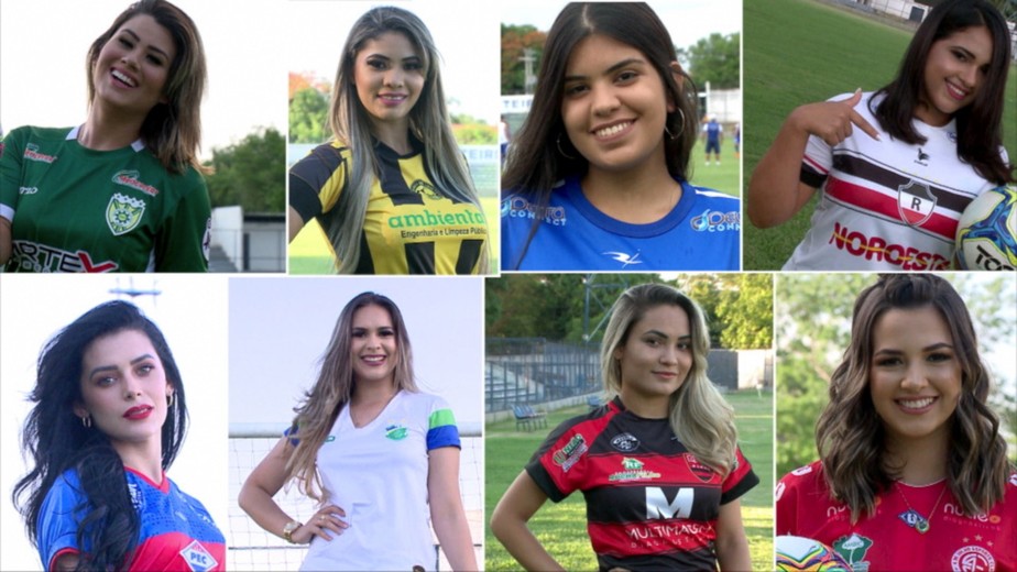 Candidatas mineiras a Musa do Brasileirão fazem campanha no GE