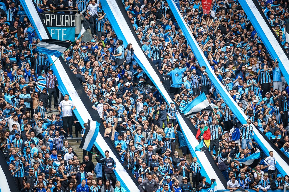 Torcida Grêmio volta à Arena — Foto: Lucas Uebel/Divulgação Grêmio
