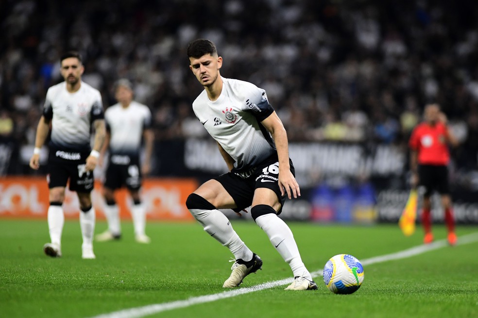 Hugo em Corinthians x Cuiabá — Foto: Marcos Ribolli