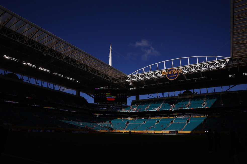Hard Rock Stadium, Miami  Foto: Hannah Mckay/Reuters