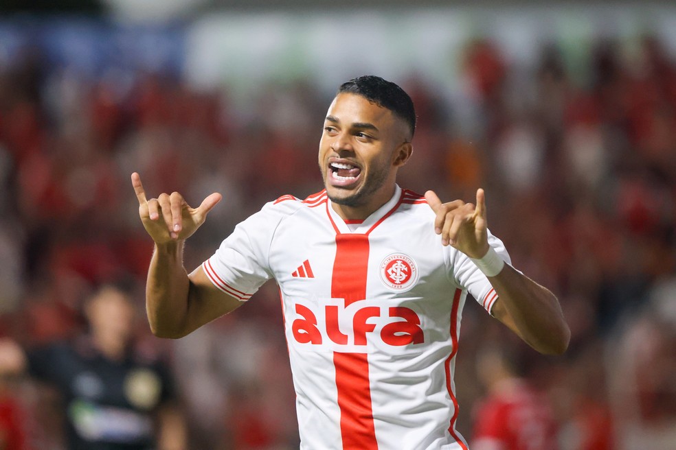 Wanderson atacante Inter — Foto: Ricardo Duarte/Divulgação, Internacional