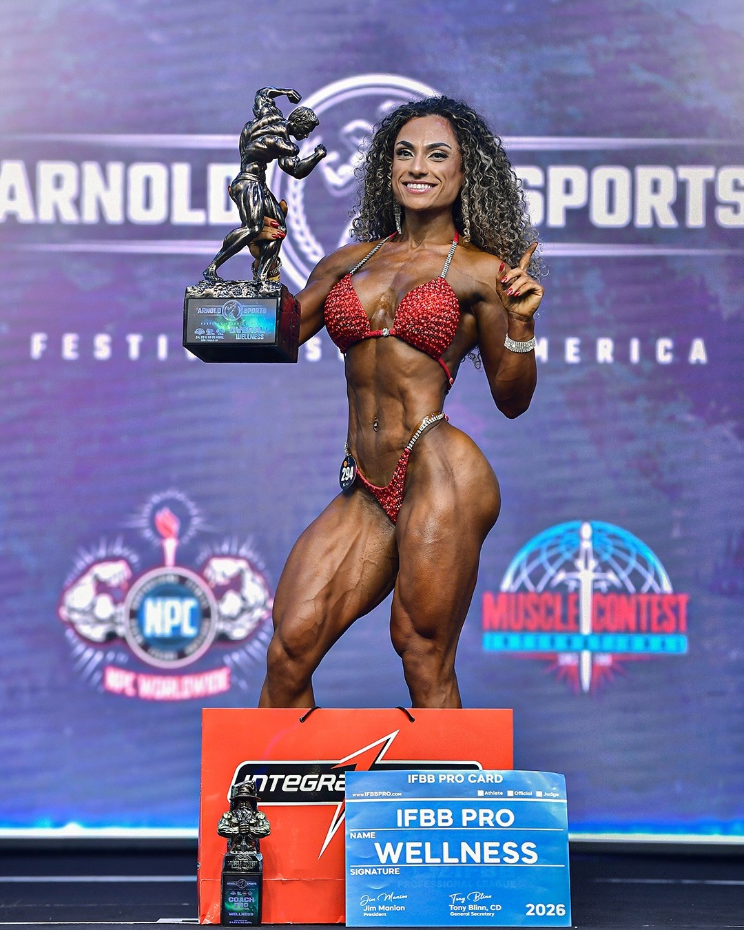 Arnold Classic Brasil termina com mais dois pro cards distribuídos