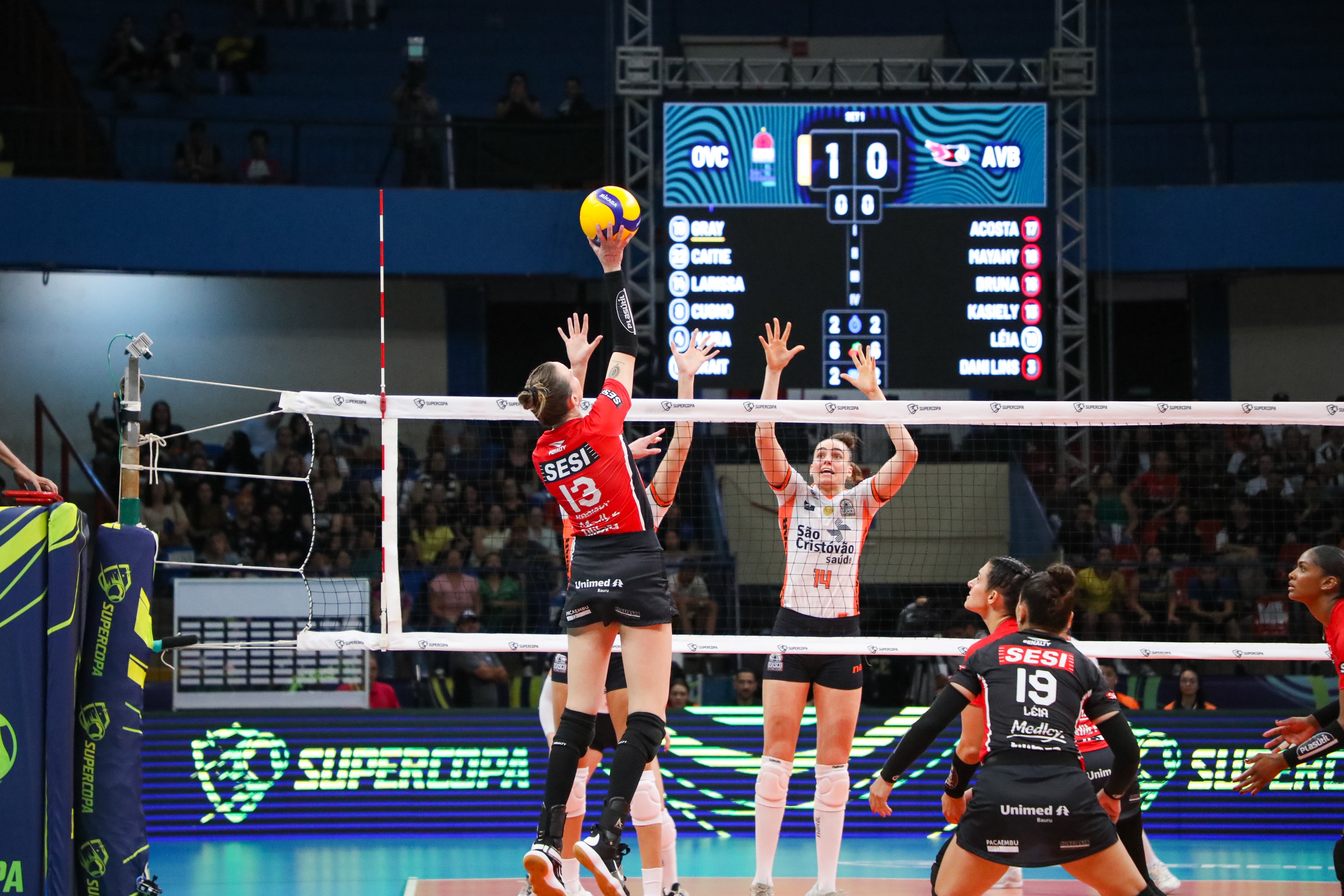 Sesi-Bauru x Osasco: Superliga Feminina nesta segunda | Ge