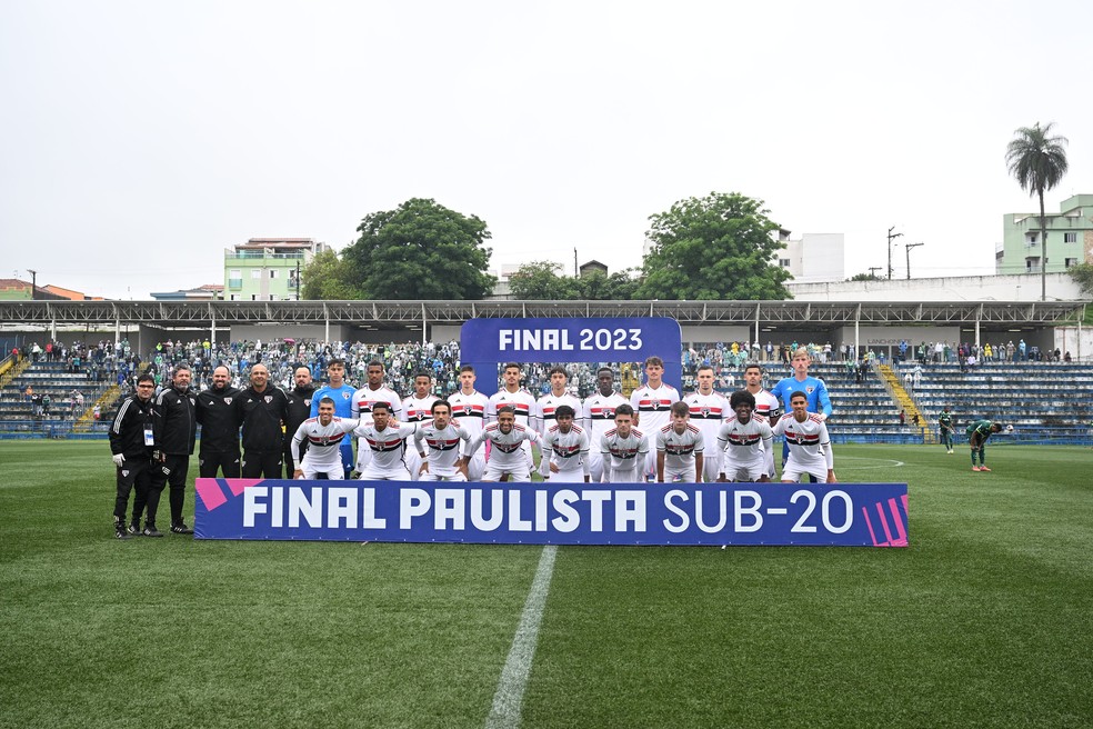 Time sub-20 do São Paulo é atual vice-campeão paulista — Foto: Rodrigo Corsi/Agência Paulistão
