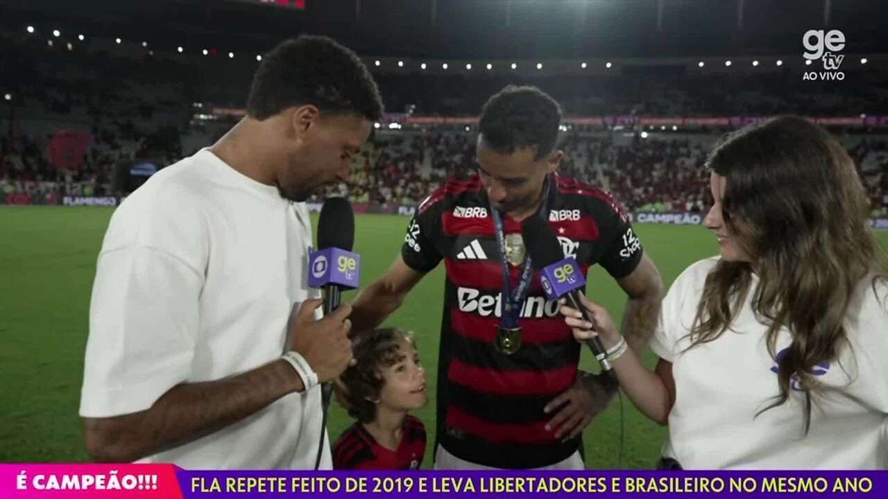 Filho de Danilo, zagueiro do Flamengo, provoca ao afirmar ser torcedor do Fluminense; Corta, corta!