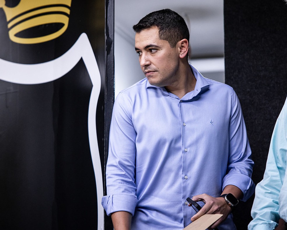 Pedro Martins, CEO do Santos — Foto: Raul Baretta/ Santos FC.