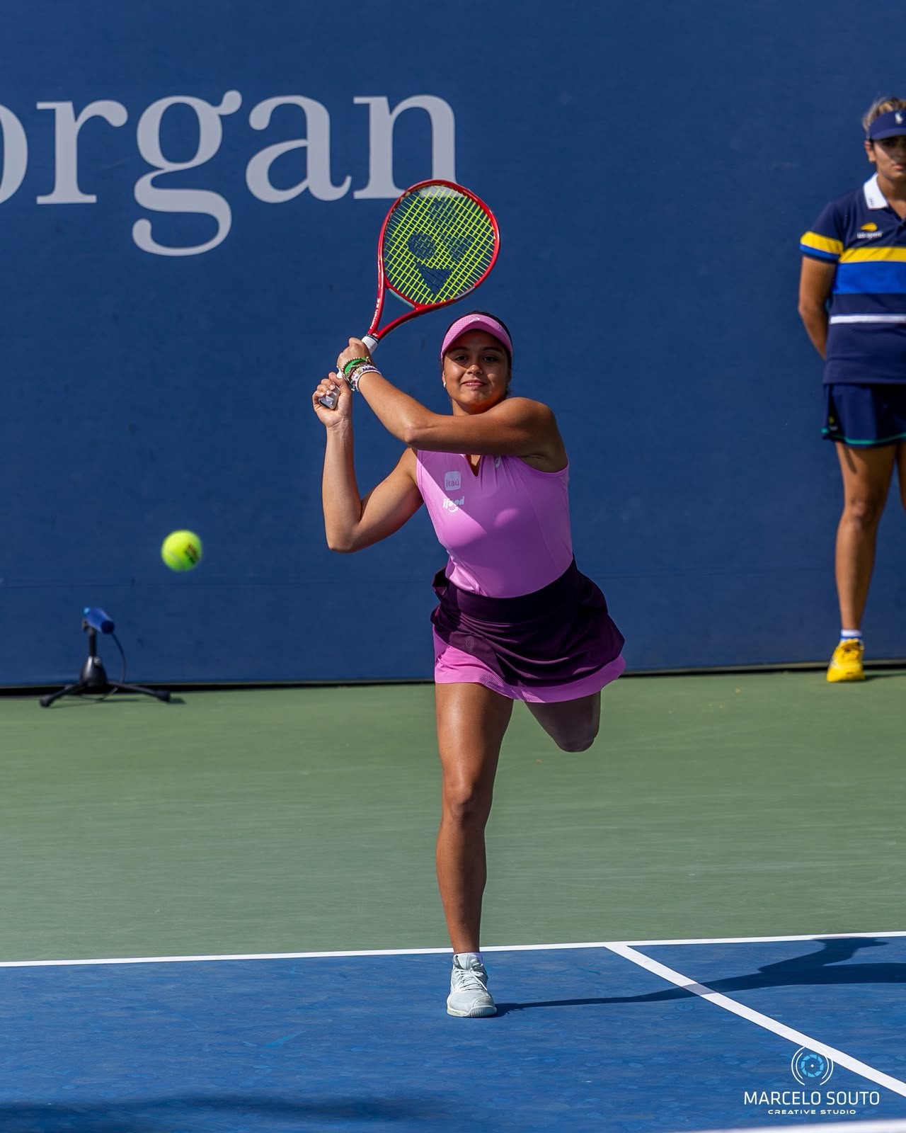 Naná Silva cai nas quartas de final do US Open Juvenil após feito inédito