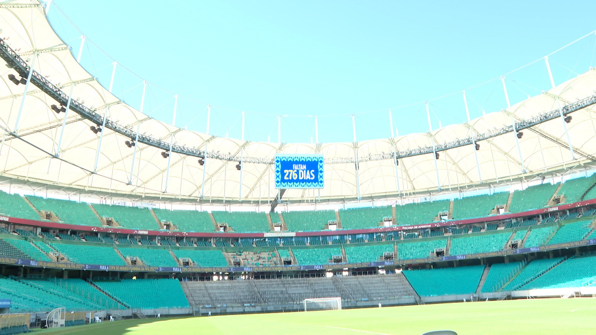 Fifa faz visita técnica na Arena Fonte Nova para Copa do Mundo Feminina: "Satisfeitos"