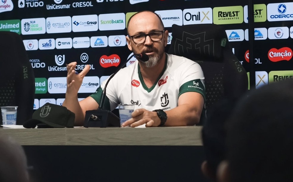 Moisés Egert apresentado no Maringá — Caxias x Maringá