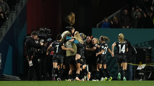 Nova Zelândia conquistou primeira vitória em 16 jogos de Copa do Mundo Femimina (Foto: Getty Images