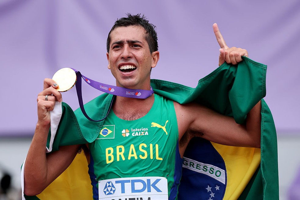 Caio Bonfim  — Foto: Julian Finney/Getty Images