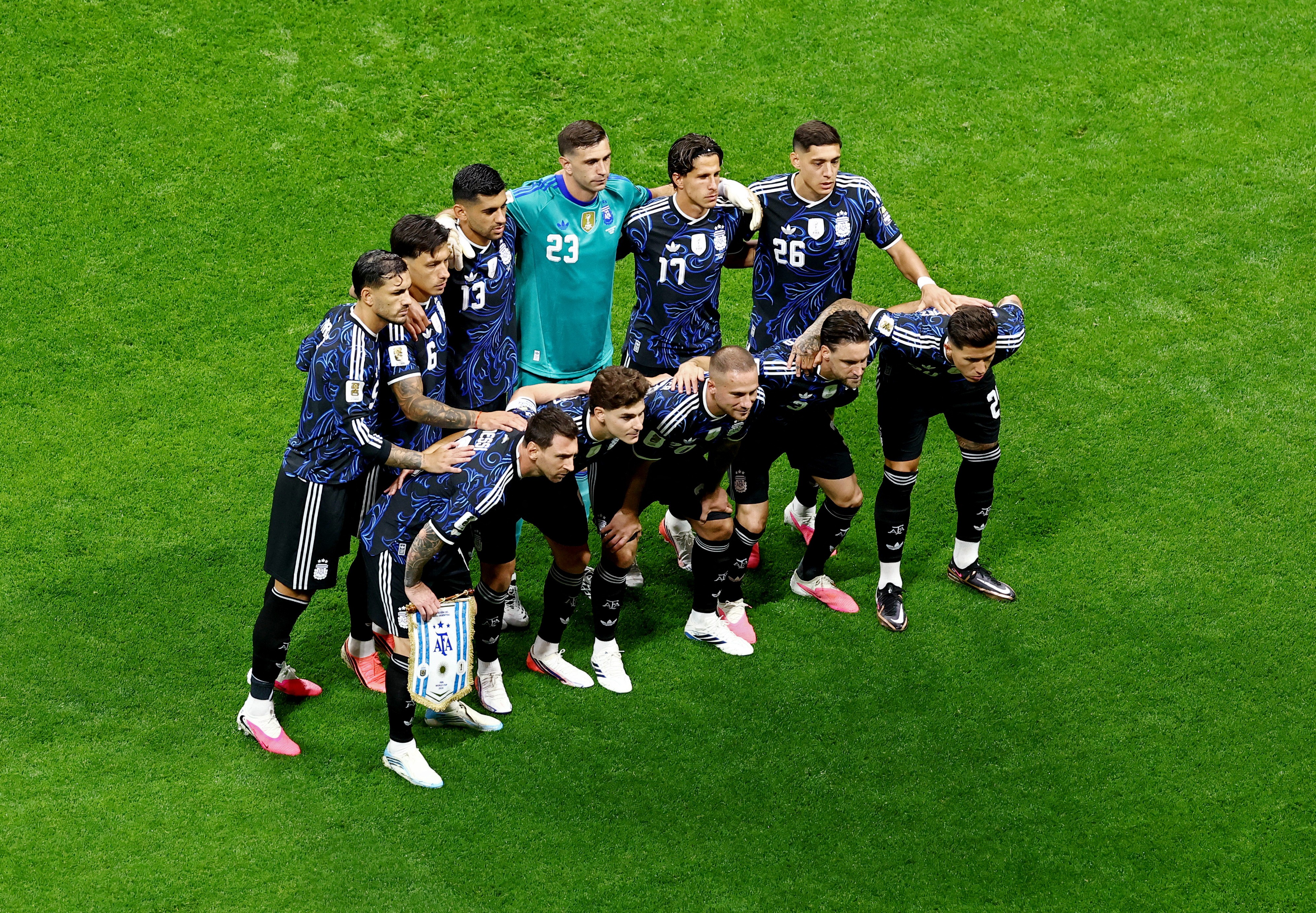 Argentina pode ser a quinta seleção campeã do mundo com 100% de aproveitamento