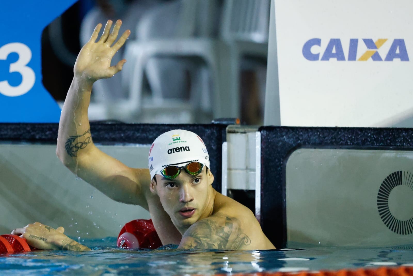 Equipe santista de natação conquista mais quatro medalhas no Troféu Maria Lenk; Guilherme Caribé garante vaga no Pan-Pacífico